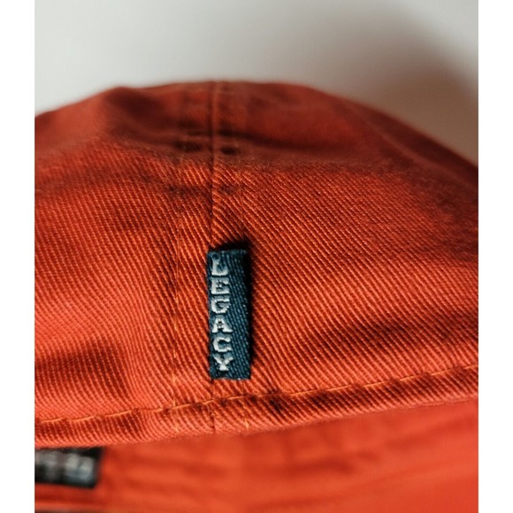 Virginia Tech Hokies w/ State Outline Legacy 92 Hat Cap Red / Orange Adjustable - Picture 9 of 9